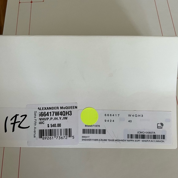 Alexander Mcqueen sneakers - Picture 6 of 8